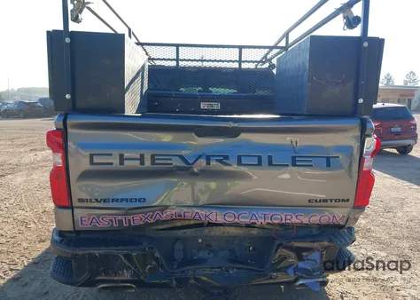 2021 Chevrolet Silverado 1500 4Wd Short Bed Custom Trail Boss из США, поврежденный, VIN 1GCPYCEL7MZ260456